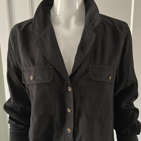 Anine Bing Tencel Button Down Shirt - Picture 6 of 17
